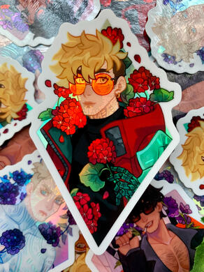 Trigun Stickers (photos)